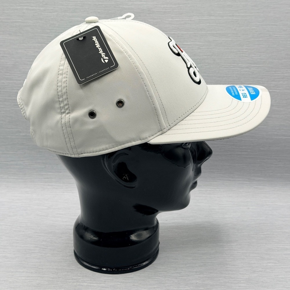 TaylorMade Golf Cap Men's Newport Adjustable Regular 58cm Stone NWT - Picture 6 of 9